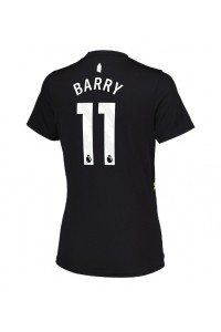 Everton Thierno Barry #11 Voetbaltruitje 3e tenue Dames 2025-26 Korte Mouw